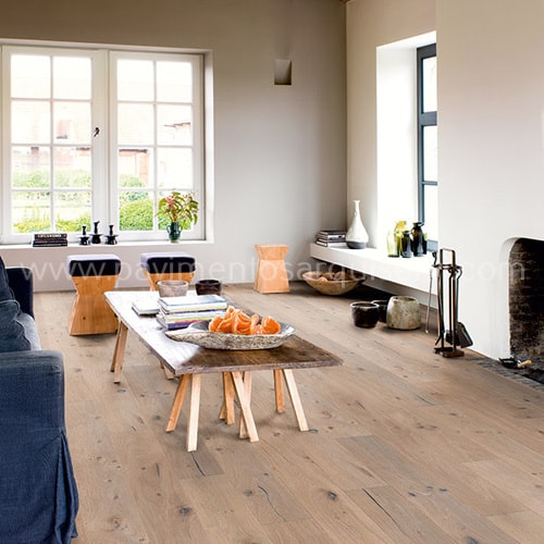 Madera Natural Parquet Roble Nougat Aceitado